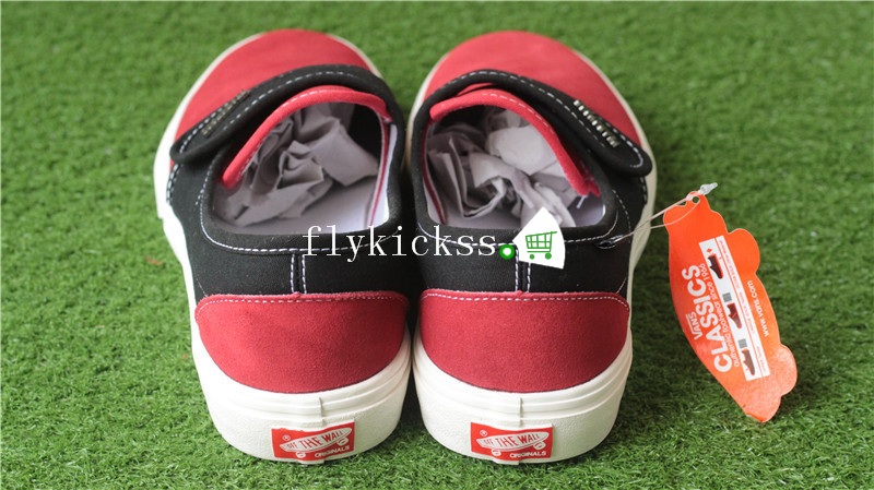 Fear of God x Vans Slip-On VN0A3MQ5NP4H Red